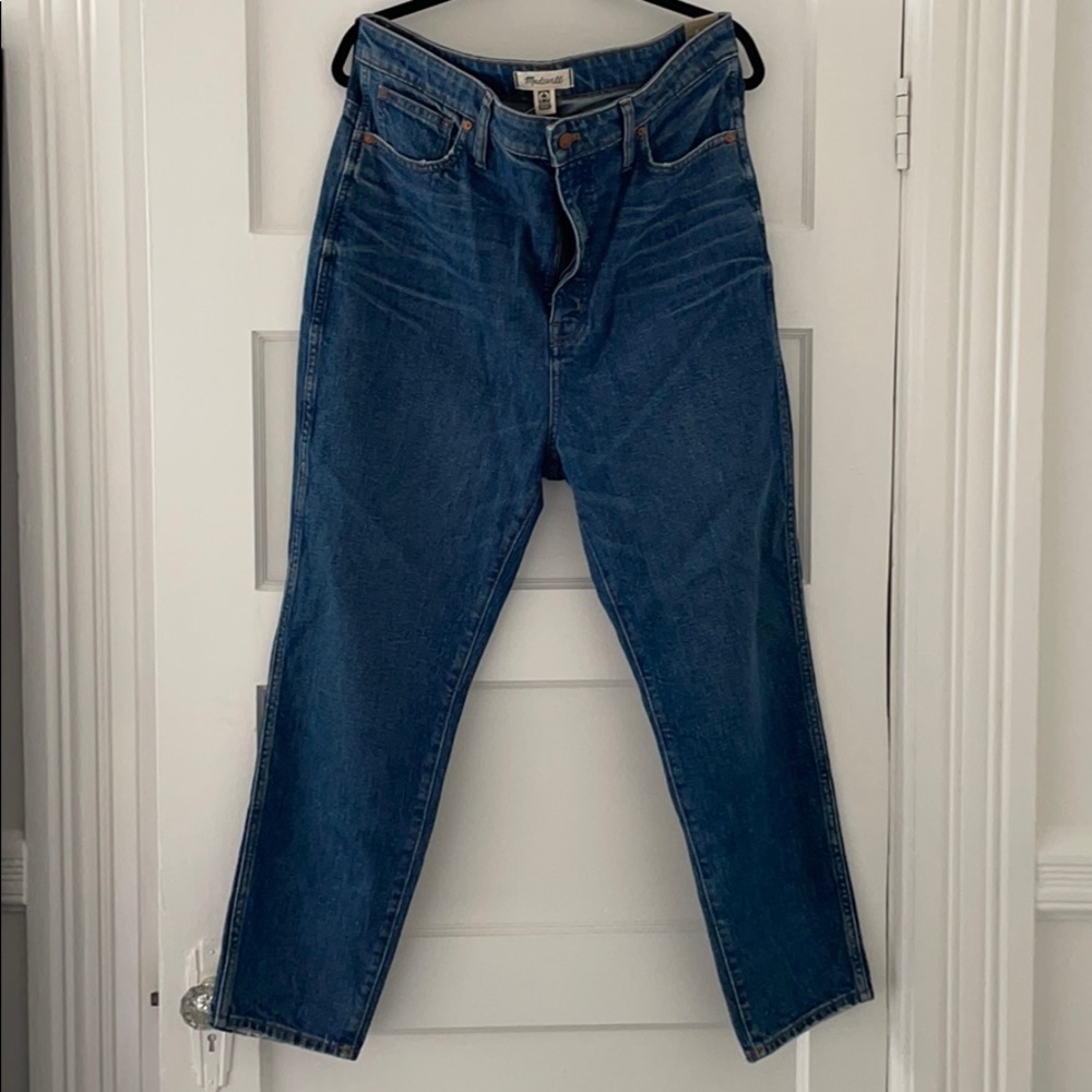 Madewell Stovepipe Jeans size 33, fit like 32/31